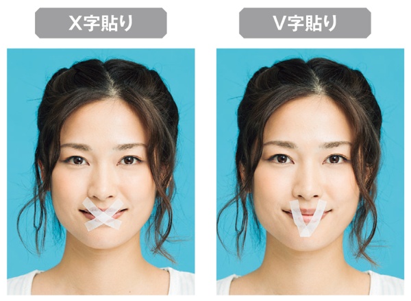 安眠対策の口閉じテープ 上手な貼り方 マステでもok 日経xwoman 安眠対策の口閉じテープ 上手な貼り方 マステでもok 日経xwoman