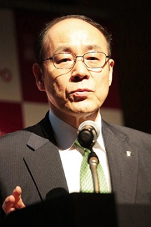 第一生命ホールディングス会長・渡邉光一郎さん／1976年第一生命保険入社。調査部長、取締役常務執行役員などを経て、2010年に社長就任。2017年4月に会長に就任した
