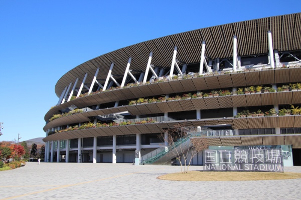 東京2020の開会式、閉会式の舞台となった国立競技場