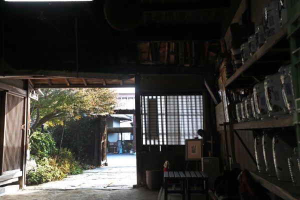結城酒造の酒蔵は江戸末期、安政年間の建造で国の登録有形文化財。冬の気温は氷点下5度になることもある