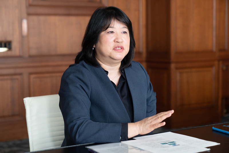 セイコーグループ　常務執行役員　庭崎紀代子さん