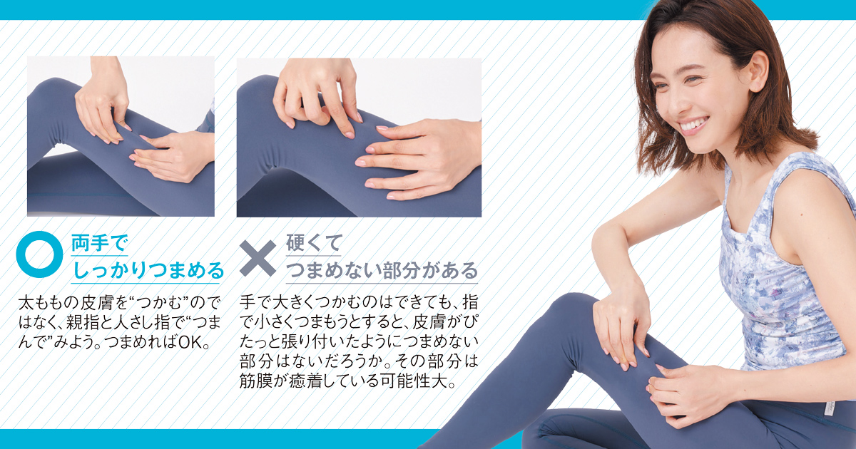 横手貞一朗がモデルに教える ほうれい線を消す「あご筋リフト」 | 日経
