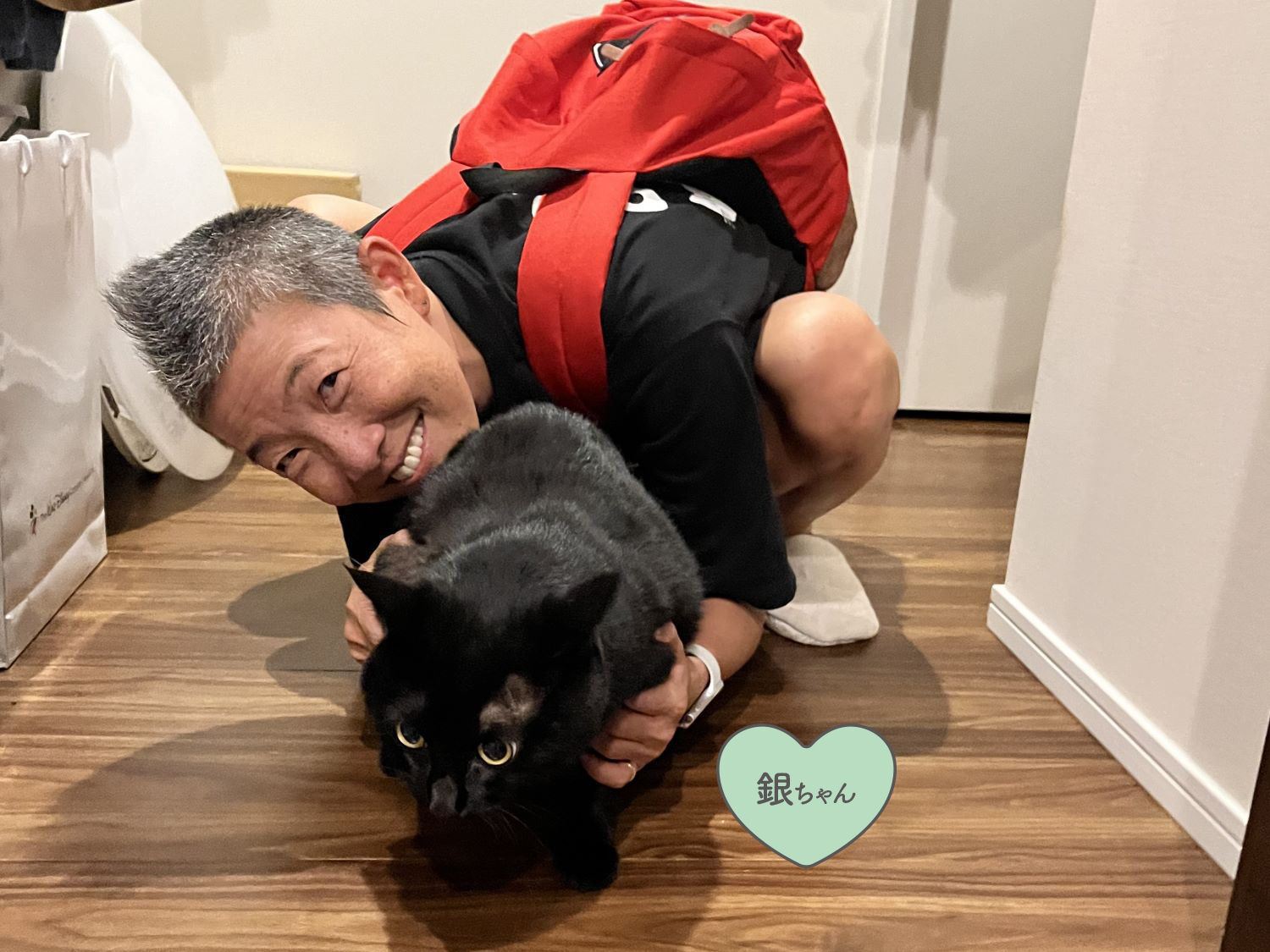 保護猫ちゃん　お幸せに Congratulations! Graduation] A kitten who stave off hunger by