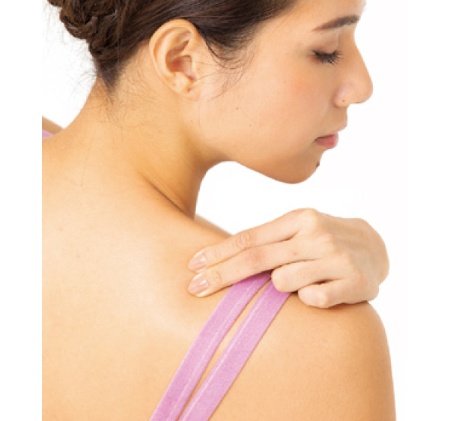 プチリセット（2）皮膚をつまむだけで、肩のハリや痛みが消える