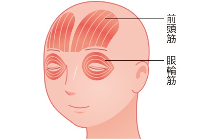 まぶたの上にアプローチ