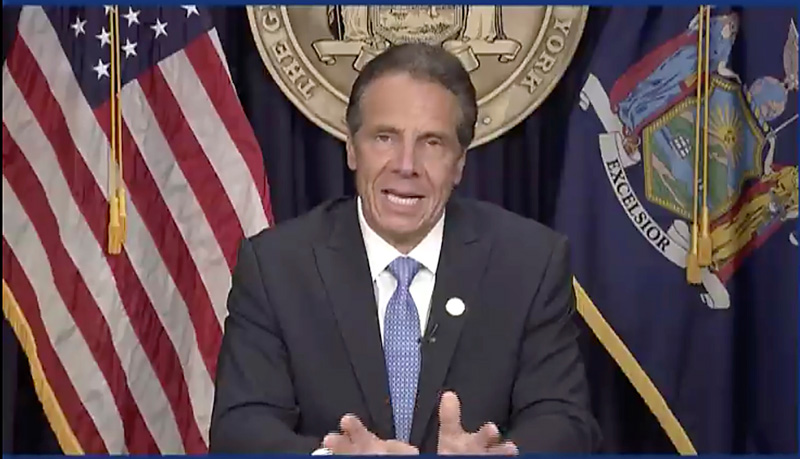 第56代ニューヨーク州知事アンドリュー・クオモ氏（写真／Office of the Governor of New York/AP/アフロ）