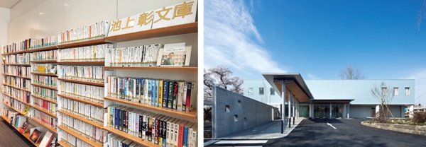 気仙沼図書館、アクセスはJR「気仙沼」駅から徒歩30分、または車で8分