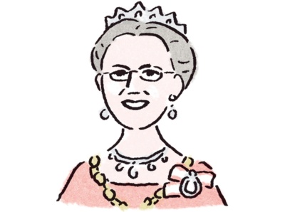 女王マルグレーテ2世は1972年即位。デンマークは53年に女子にも王位継承権を認め、2009年からは長子優先に