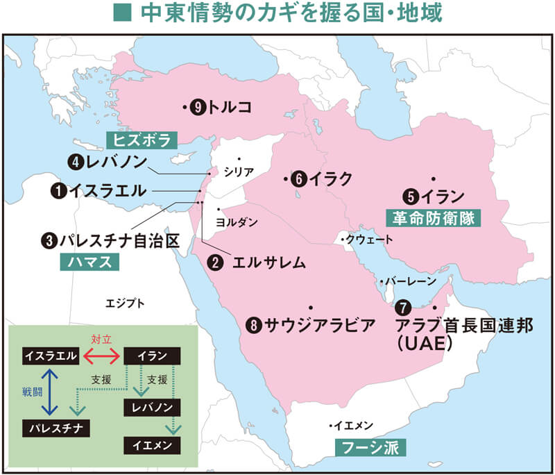 3分で分かるイスラエルと周辺国がもめている理由 池上＆増田 （2ページ目）：日経xwoman