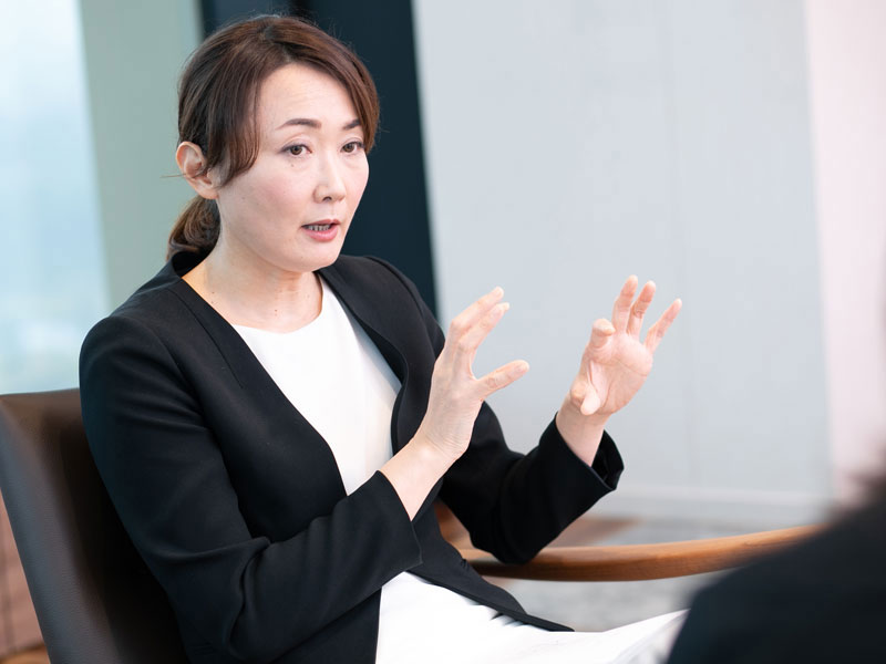 「学力も非常に高い優秀な日本女性のポテンシャルを活用できていないのは、国家にとって大きな損失です」（只松さん）