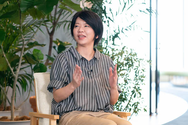 アマゾンジャパン 坂戸フルフィルメントセンター・サイトリードの佐藤涼子さん