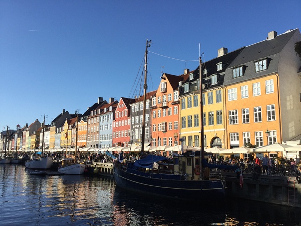 コペンハーゲンで一番人気の観光地、ニューハウン