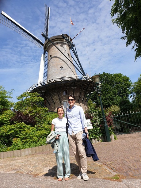 オランダのアルクマールという街に行ってきました。この風車の中には今も人が住んでいます