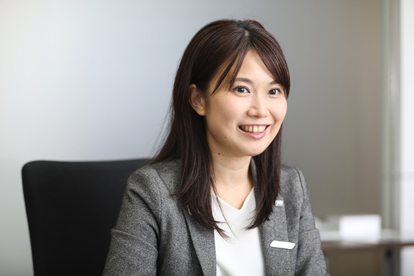 株式会社JTB人事部人事チーム求人担当の木村愛さん。「ライフイベントを理由に女性にキャリアを諦めてほしくないんです」