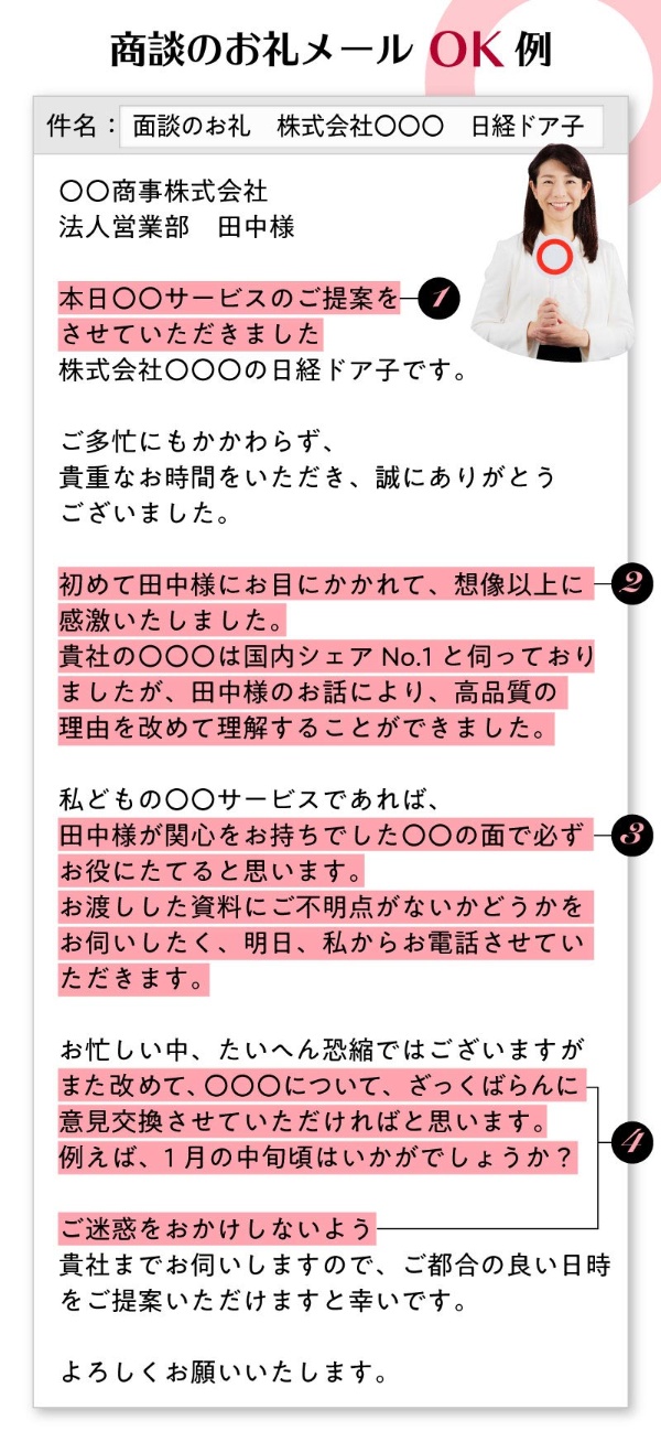相手をイラッとさせる お礼メールのありがちng例 3ページ目 日経xwoman 相手をイラッとさせる お礼メールのありがちng例 3ページ目 日経xwoman