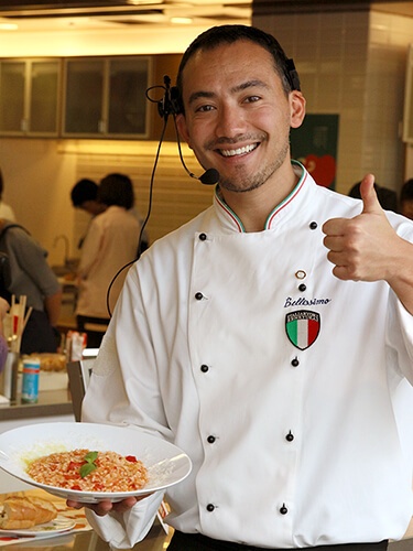 イタリア料理研究家　ベリッシモ・フランチェスコさん