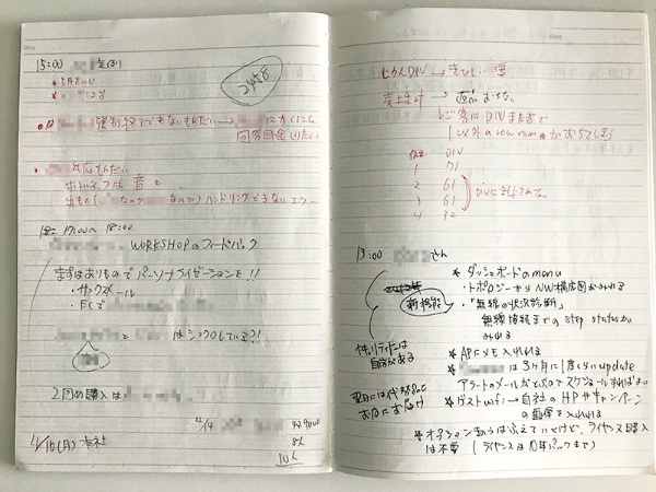 マネしたくなるノート術 読者6人こだわりノート公開 2ページ目 日経xwoman マネしたくなるノート術 読者6人こだわりノート公開 2ページ目 日経xwoman