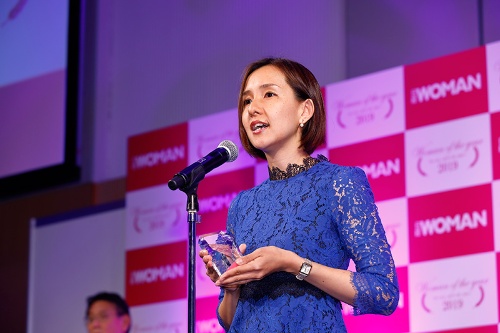 ウーマン・オブ・ザ・イヤー2019大賞は、minitts代表取締役・中村朱美さん