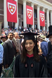 ハーバード公衆衛生大学院の卒業式にて