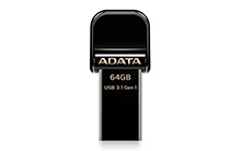 ADATAの「AI920」。iPhoneの色に合わせてジェットブラック、ゴールド、ローズゴールドを用意。シンプルなデザインでiPhoneとの相性もバッチリ