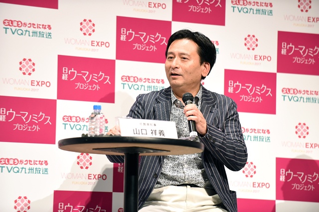 「九州を、本当に子育てしやすい県にしたい」と、佐賀県・山口祥義知事。