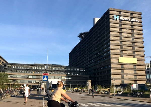 妊娠期間中から出産までお世話になったコペンハーゲン市内の病院。病院は自分で選ぶわけではなく、住む地域によって割り当てられる