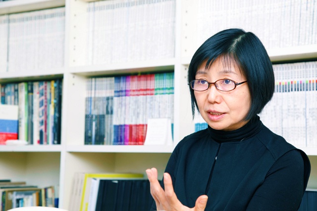 空間研究所代表の篠原聡子氏。日本女子大学教授でもある