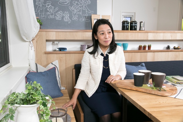 「リノベーション住宅には大きく３つのメリットがある」と語る河崎由美子さん