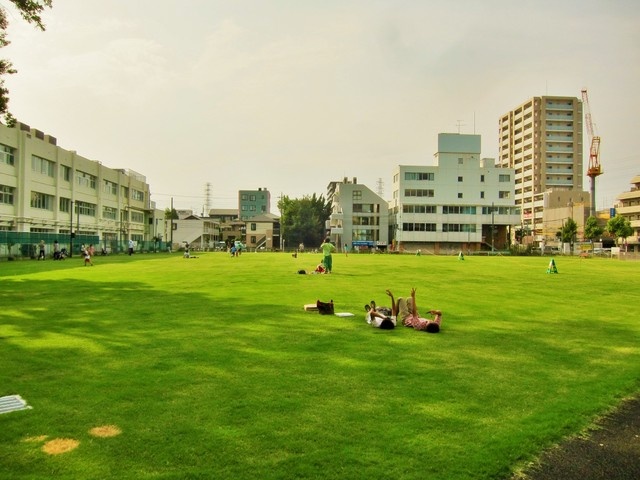 「『シバヒロ』は町田駅近くの芝生の広場。フェンスで囲まれているので、安心して遊ばせられます。町田の野菜が買えるフェスなども行われています」（Nさん）