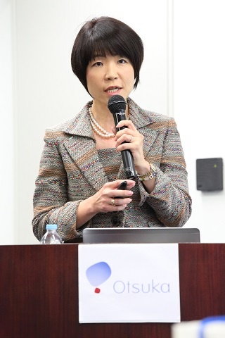 大塚製薬 ニュートラシューティカルズ事業部 女性の健康推進プロジェクトリーダーの西山和枝さん